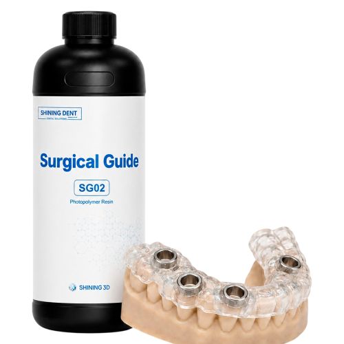 Фотополимер Shining 3D Surgical Guide (SG02), цвет – прозрачный, 1 кг фото