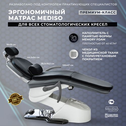 Матрас с памятью формы для стоматологической установки (Черный М5) фото