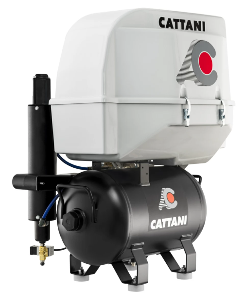 Cattani безмасляный 45-165 для CAD/CAM, с осушителем, 1-фазный (в пластиковом кожухе) фото