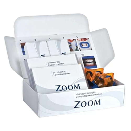 Комплект Zoom Chairside - 2 клинический набор +2 геля для отбеливания зубов на основе 25% перекиси фото