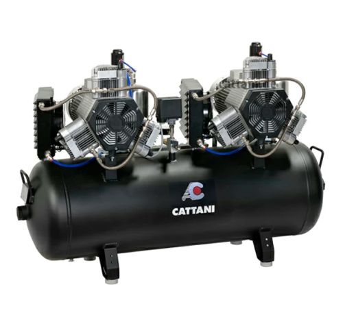 Cattani безмасляный 150-476 для 8 стоматологических установок, с осушителем, 3-фазный фото