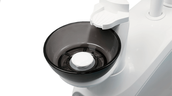 Поворотная стеклянная плевательница