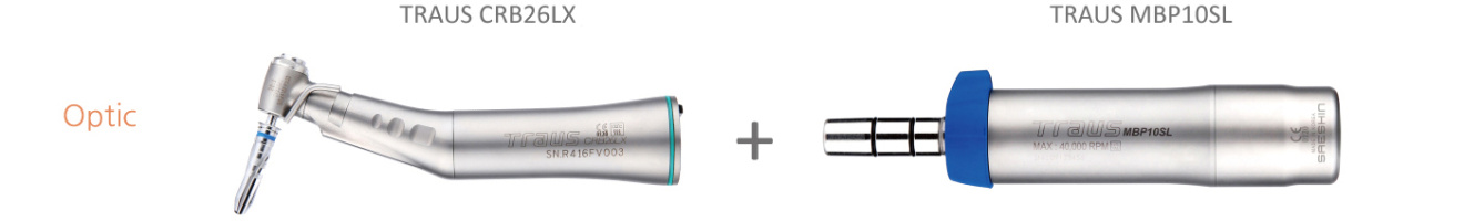 Наконечник Traus CRB26LX и микромотор Traus MBP10SL