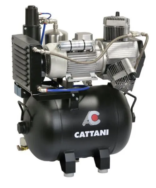 Компрессор Cattani для CAD/CAM систем трехцилиндровый фото