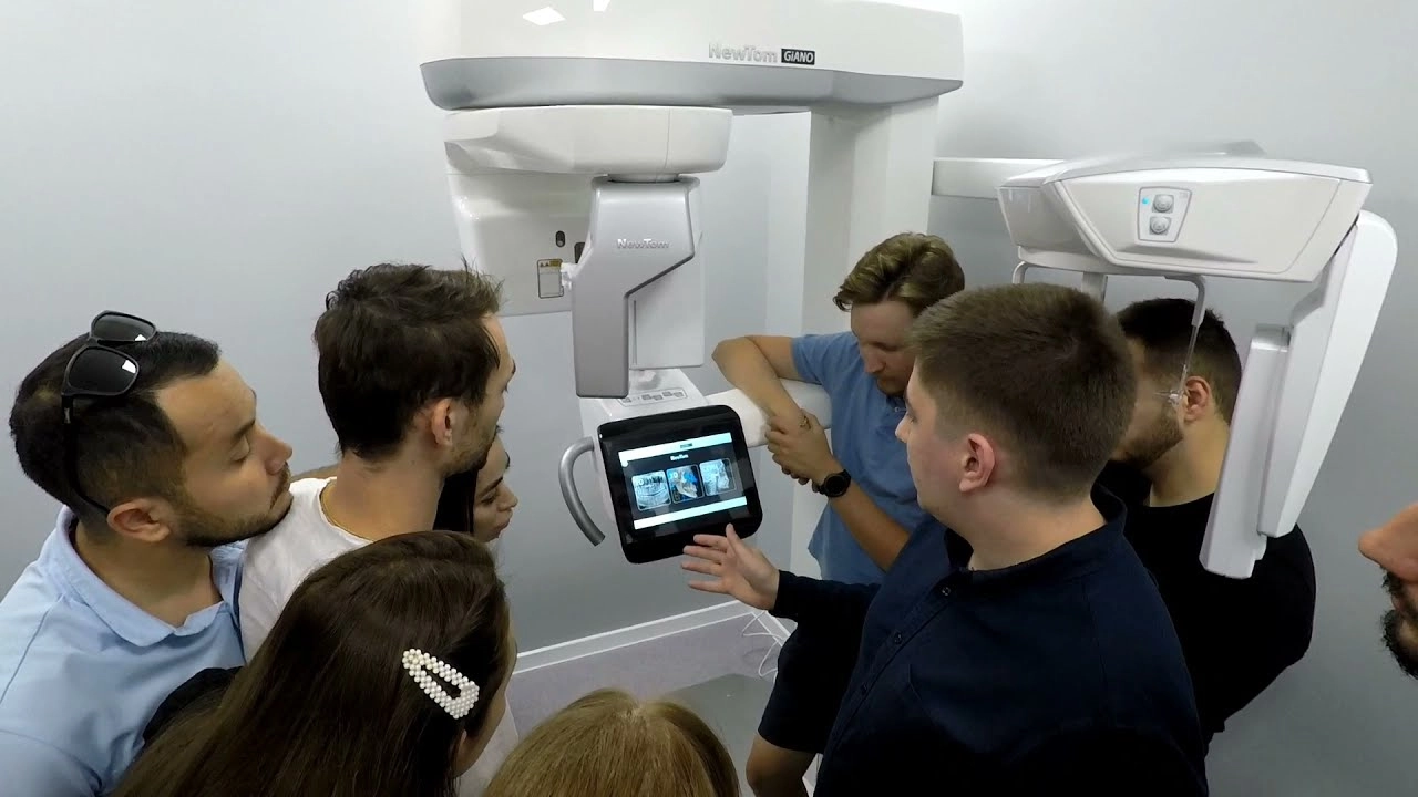 Обучение работе с дентальным 3D томографом NewTom Giano HR